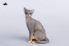  Product image 1 of the product “1/6 Scale Abyssinian Cat Figurine (Gray) ”