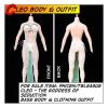  Product image 1 of the product “Cleo Body Suit Set im Maßstab 1:6 ”
