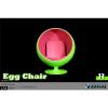  Artikelbild 1 des Artikels “1:6 Egg Chair (Green) “