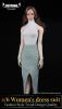  Artikelbild 1 des Artikels “Weibliches Outfit Bodysuit und Rock 1:6 Weiss “