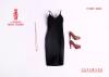  Artikelbild 1 des Artikels “sexy black split skirt suit 1:6 “