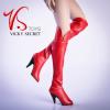  Product image 1 of the product “Female Leather Boots (Red)-1/6 ”