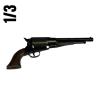  Product image 1 of the product “1:3 Western 1860 Army Colt, Metal ”