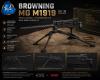  Product image 1 of the product “Browning machine Gun Cal 30 M1919 1/6 ”