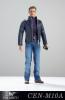  Artikelbild 1 des Artikels “Captain Fashionable Leather Suit Set (Blue) 1:6 “