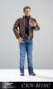  Artikelbild 1 des Artikels “Captain Fashionable Leather Suit Set (Brown) 1:6 “
