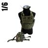  Product image 1 of the product “1:6 Recon Chest Harness (Woodland) ”