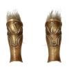  Product image 1 of the product “Diecast Leg Armors with Fur (Gold) (1:6) ”