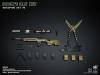  Product image 1 of the product “1/6 Doom's Day Kit - Weapon Set IV (Sand) ”