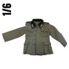  Artikelbild 1 des Artikels “German M36 Felduniform zum knöpfen Kragenspiegel gewebt 1/6 “