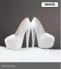  Product image 1 of the product “Female Heeled Shoes (White) ”