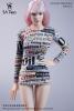  Artikelbild 1 des Artikels “Female Poster Tight Dress (White) “