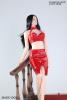  Product image 1 of the product “1:6 Female Sexy Leather Suit Set (Red) ”