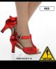  Product image 1 of the product “High Heels High Heels - red/glitter Kunst-Leder 1/6 ”