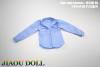  Product image 1 of the product “Shirt with Stripes (Blue) 1/6 ”