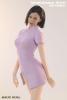  Product image 1 of the product “1:6 side slit cheongsam (Purple) ”