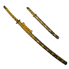  Artikelbild 1 des Artikels “Katana (Yellow Grip) and wakizashi 1:6 “