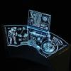  Product image 1 of the product “LED Light Up Stark Industries Workshop Test Desk 2.0 (Blue) ”