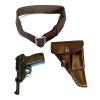  Product image 1 of the product “Leibriemen mit P38 Tasche in Leder 1/6 ”