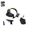  Product image 1 of the product “1/6 Scale U.S. Army ALICE Web Belt & Canteen Set ”