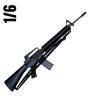 Artikelbild 1 des Artikels “1/6-scale M16A2-style rifle, “