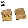  Product image 1 of the product “1/6-scale tan MOLLE/PALS utility or medical pouches. ”