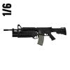  Product image 1 of the product “Stoner Assault Rifle with Grenade launcher 1/6 ”