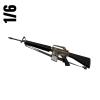  Artikelbild 1 des Artikels “M16 A1 (Silver)  Battleheated “
