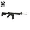  Artikelbild 1 des Artikels “1:6 M16A2  Carbine Telescopic Stock sight “