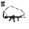  Product image 1 of the product “1:6 M16A2  Carbine Telescopic Stock sight ”