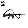  Product image 1 of the product “1:6 M16A2  Carbine Telescopic Stock sight ”