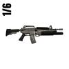  Product image 1 of the product “1:6 M16A2  Carbine Telescopic Stock with GL ”