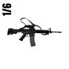  Product image 1 of the product “1:6 M16A2  Carbine Telescopic Stock sight ”