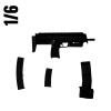 Artikelbild 1 des Artikels “1/6 H&K MP7A1 Matblack “
