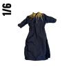  Artikelbild 1 des Artikels “1/6 Wizard Robe – Dunkelblau mit goldenem Flammenmuster “