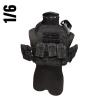  Product image 1 of the product “1:6  Tactical Vest Black  (Small) ”