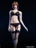  Product image 1 of the product “1/6 Female Lace Lingerie Set black ”