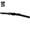  Product image 1 of the product “Wakizashi sword Metal 1/6 ”