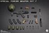 Product image 1 of the product “Special Forces Weapon Set F (Black) 1/6 ”