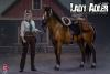  Product image 1 of the product “Red Death - Lady Adler and Horse  1:6 Figure ”