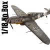  Product image 1 of the product “1:18 WWII LUFTWAFFE MESSERSCHMITT ME-109E-4 USED ”