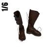  Product image 1 of the product “Cavalry Elk Hide Legging Top Laced Riding Boots (Brown) ”
