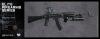  Product image 1 of the product “SPETSNAZ ASSAULT RIFLE Bakelit AK74M 1/6 ”