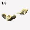  Artikelbild 1 des Artikels “Flügelmutter M2 Metal Messing  1/6 (1Stk) “
