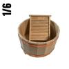 Product image 1 of the product “Waschwanne mit Brett aus Holz 1:6 ”