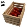  Artikelbild 1 des Artikels “Obstkiste  handgefertigt in Holz  1/6 “