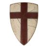  Product image 1 of the product “Worn Diecast Knight Shield (Beige) 1/6 ”