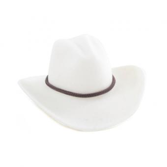 Cowboy Hat de Luxe weiss 1:6 