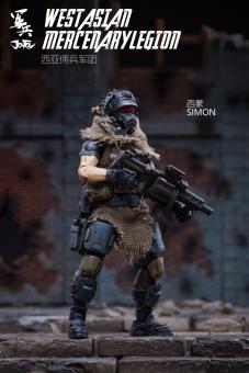 1:18 Army of mercenary soldiers in West Asia SIMON 