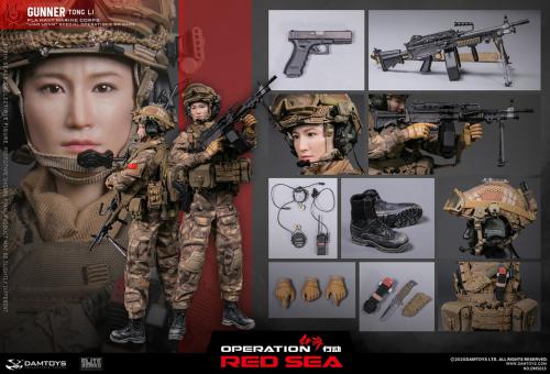 1:6 PLA Navy Marine Corps "Jiaolong" Special Operations Brigade female member 